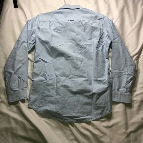 Hurley Button Down Oxford Blue‎ Shirt Size Small - Picture 7 of 7